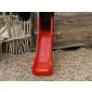 Slide red for playground polyester fiberglass 190cm
