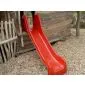 Slide red for playground polyester fiberglass 190cm