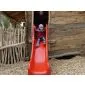 Slide red for playground polyester fiberglass 190cm