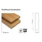 Decking board thermally modified Modiwood 420cm (26x140mm)
