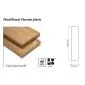 Decking board thermally modified Modiwood 420cm (26x140mm)