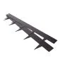 Border edging black 100x17.5cm/1.5mm