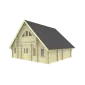 Lodge cabin Helsingborg  8.8x7.8m (94mm)