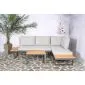 Garden furniture aluminium lounge Olympia