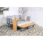 Garden furniture aluminium lounge Olympia