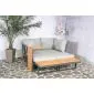 Garden furniture aluminium lounge Olympia