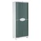 Plastic storage cabinet balcony cabinet green 70x184cm 