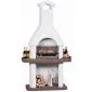 Masonry barbecue no.7 195x120cm / 380kgs