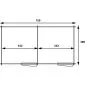 Horse barn duo wood 7,5x3,8m