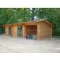 Horse barn triple 10.3x3.8m