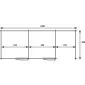 Horse barn triple 10.3x3.8m