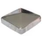 Post caps stainless steel 71x71mm
