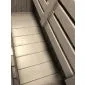 Garden bench Poissy 113x40x75cm