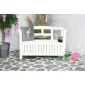 Garden bench Poissy 113x40x75cm