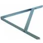 Shelf bracket, galvanized