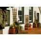 Square wooden planters hardwood Bangkirai 50x50x50cm