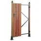 Gate frame garden adjustable 90x155cm