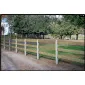 Concrete post post and rail 190cm