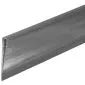 Bamboo cane fencing PVC profile grey 200cm