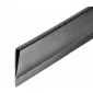 Bamboo cane fencing PVC  profile black 200cm