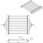 Well-grate, galvanized