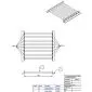 Well-grate, galvanized