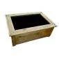 Woodframe preformed pond 147,5x103,5x47,5cm