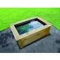 Woodframe preformed pond 147,5x103,5x47,5cm