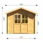 Garden Shed Redbridge 4x3m