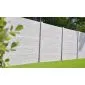 Concrete fence Linestone double sided 200x200cm