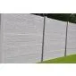 Concrete fence Linestone double sided 200x200cm