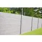 Concrete fence Linestone double sided 200x200cm