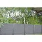 Concrete fence Linestone double sided 200x200cm