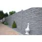Concrete fence Rusticastone double sided 200x200cm