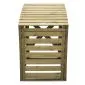 Bin cover wheelie 78x122x92cm