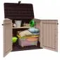 Wheelie bin cover double 130x110x74cm
