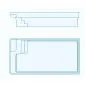 Inground pool 420x240x150cm