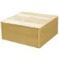 Hocker scaffold boards 80x80x43cm