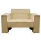 Garden seat scaffold 100x86x73cm