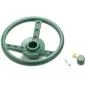 Plastic steering wheel