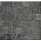 Cobblestones black tumbled 15x15x6cm (m2)