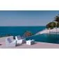 Garden chair Ibiza design 77x66x59cm
