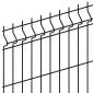 Wire panel system gray/black 251x153cm