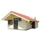 Lodge cabin Yale 5.72/4.97x6.08m (50mm)