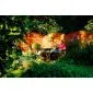 Wooden Fencing hardwood 180x180cm 14 planks
