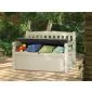 Garden bench garden storage box 140x60x84cm