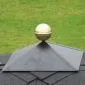 Garden shed roof cap square