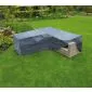 Garden furniture cover for Loungeset L/corner shape