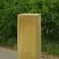 Wooden Fence Post 7x7x240cm