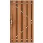 Garden gate hardwood on frame 100x180cm